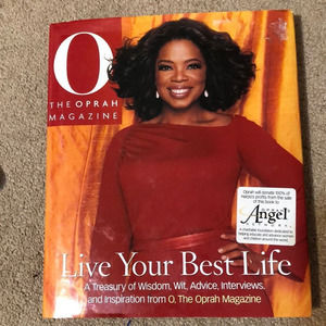 O The Oprah magazine live your best life 335 pages of expiration